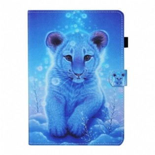 Flip Cover iPad 10.2" (2020) (2019) Baby Tiger