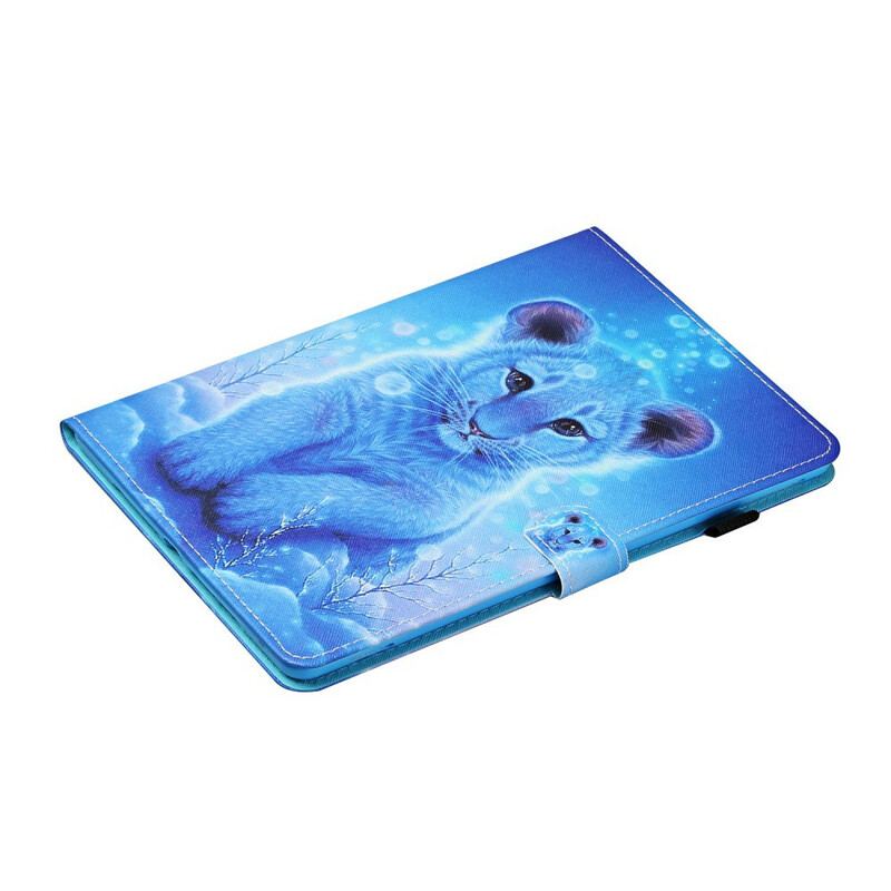 Flip Cover iPad 10.2" (2020) (2019) Baby Tiger