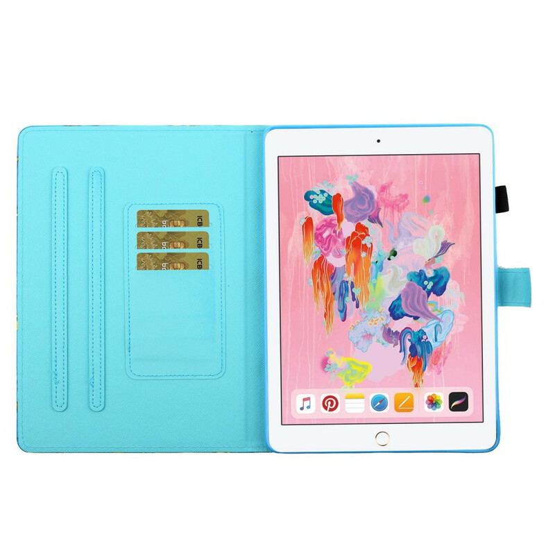 Flip Cover iPad 10.2" (2020) (2019) Baby Tiger