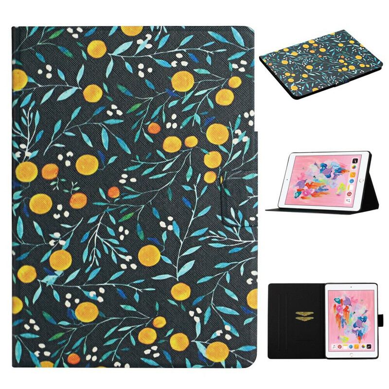 Flip Cover iPad 10.2" (2020) (2019) Blomster