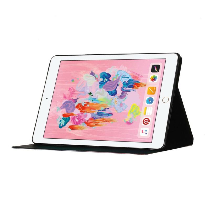 Flip Cover iPad 10.2" (2020) (2019) Blomster
