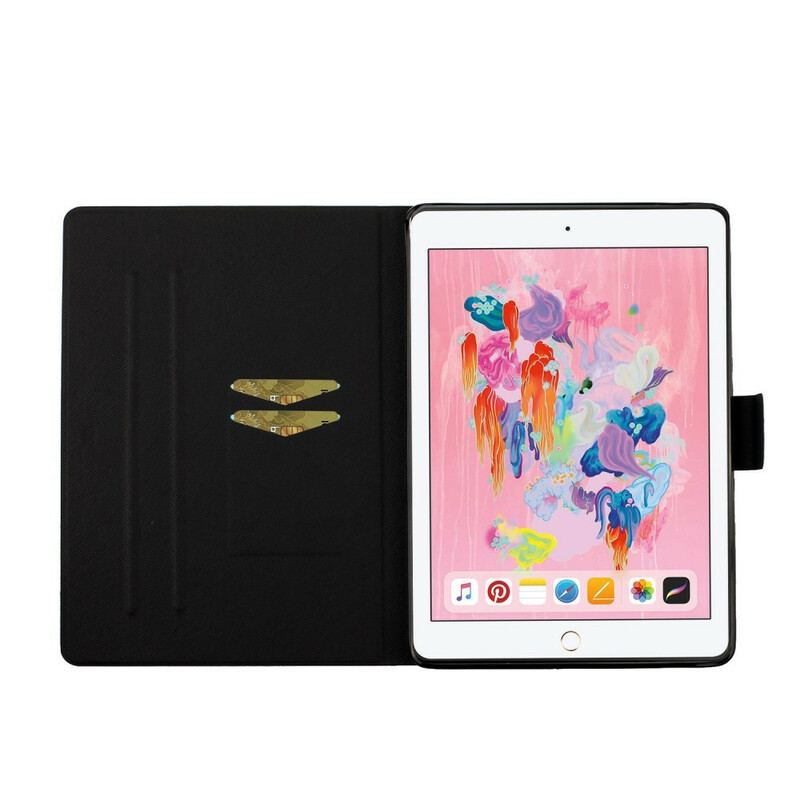 Flip Cover iPad 10.2" (2020) (2019) Blomster