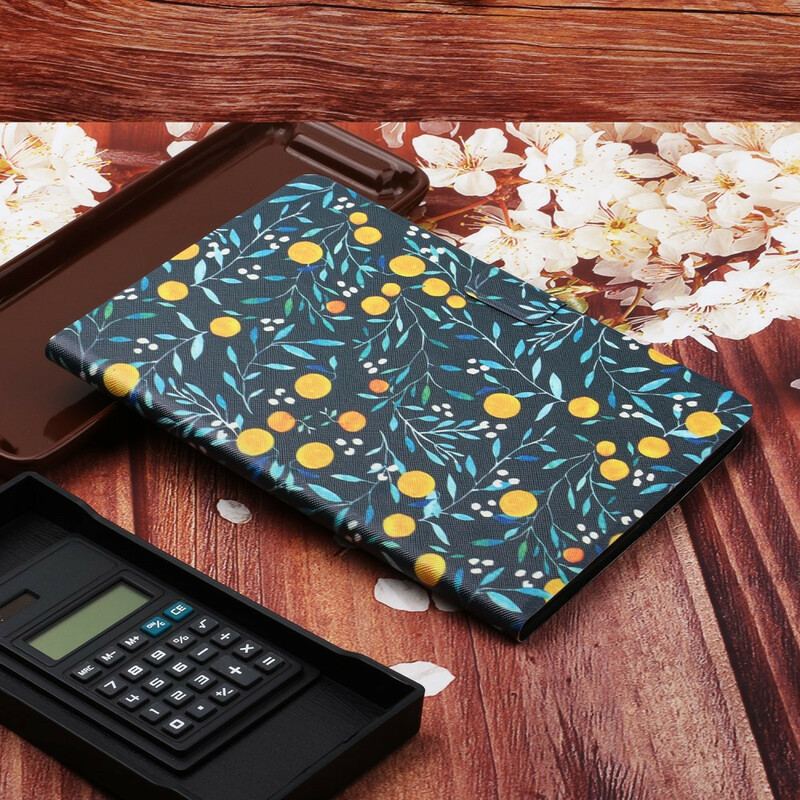 Flip Cover iPad 10.2" (2020) (2019) Blomster