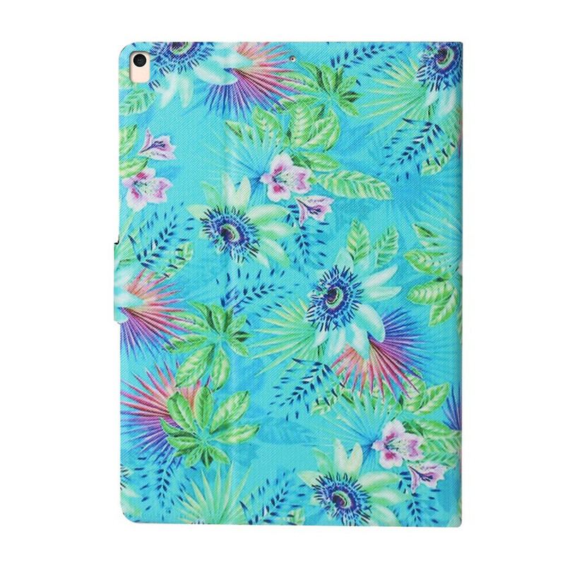 Flip Cover iPad 10.2" (2020) (2019) Blomster Og Blade