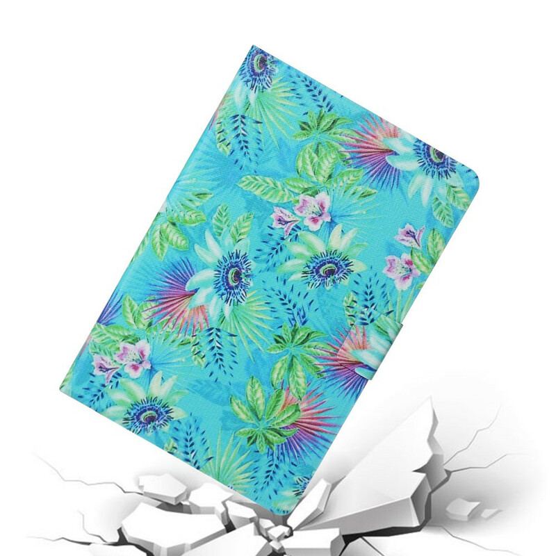 Flip Cover iPad 10.2" (2020) (2019) Blomster Og Blade