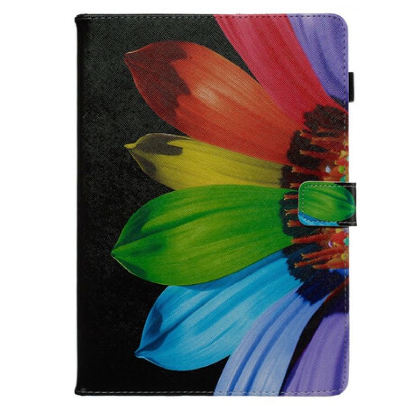 Flip Cover iPad 10.2" (2020) (2019) Blomsterfarve