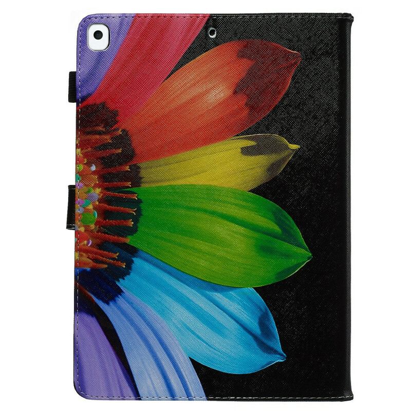 Flip Cover iPad 10.2" (2020) (2019) Blomsterfarve