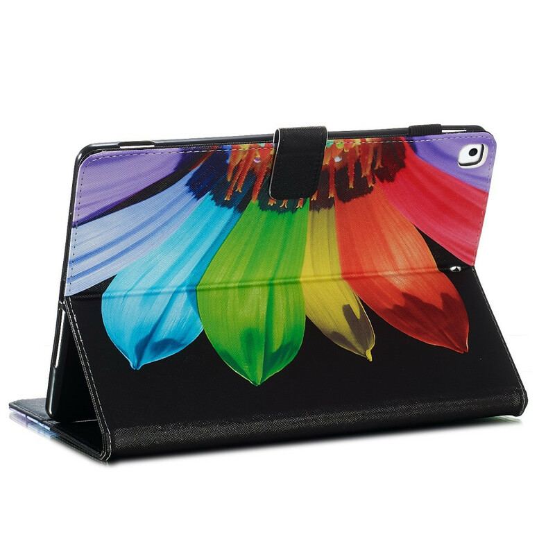 Flip Cover iPad 10.2" (2020) (2019) Blomsterfarve