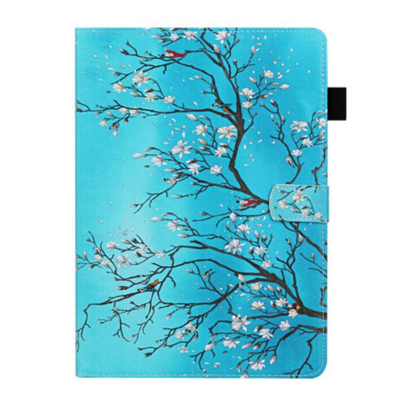 Flip Cover iPad 10.2" (2020) (2019) Blomstrende Grene