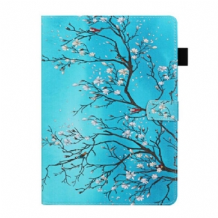 Flip Cover iPad 10.2" (2020) (2019) Blomstrende Grene