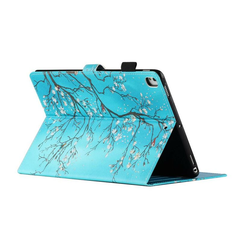 Flip Cover iPad 10.2" (2020) (2019) Blomstrende Grene