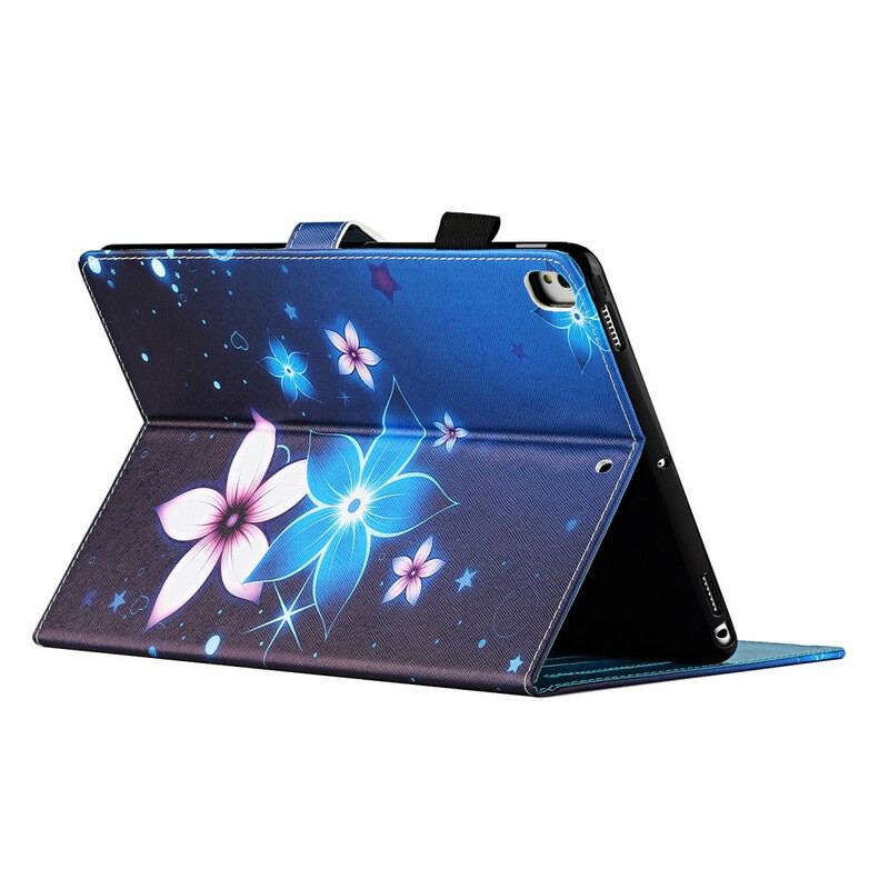Flip Cover iPad 10.2" (2020) (2019) Blomstret
