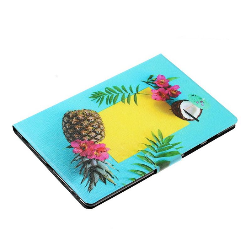 Flip Cover iPad 10.2" (2020) (2019) Eksotisk Frugt