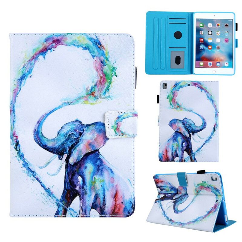 Flip Cover iPad 10.2" (2020) (2019) Elefant Kunst