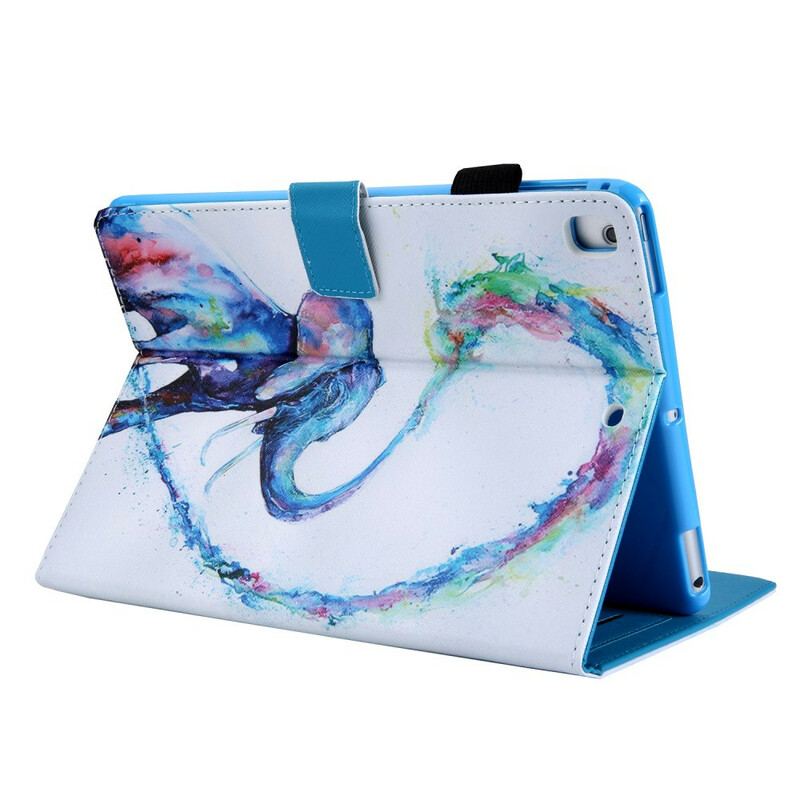 Flip Cover iPad 10.2" (2020) (2019) Elefant Kunst