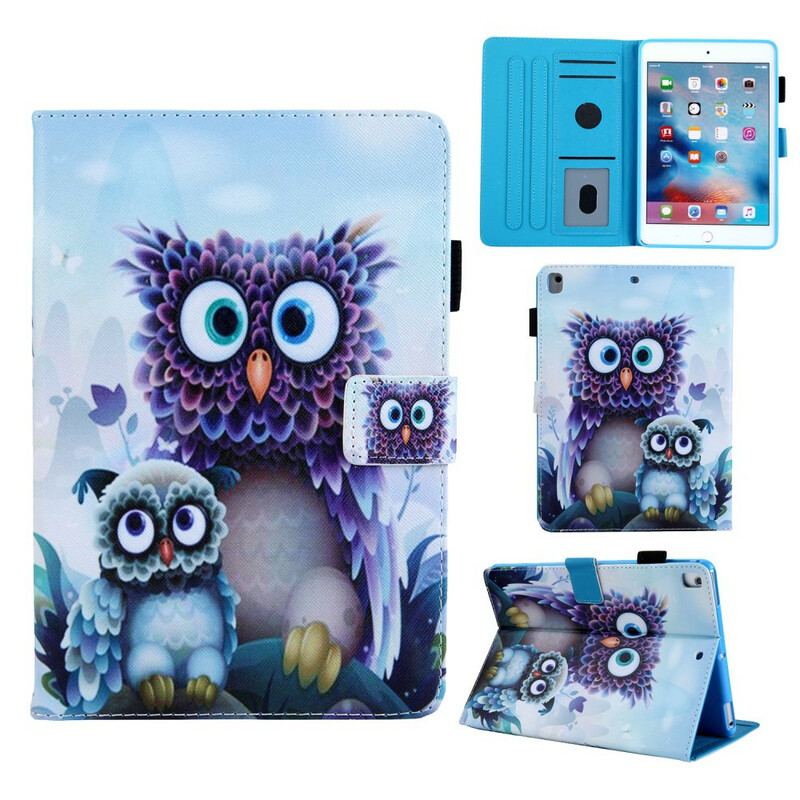 Flip Cover iPad 10.2" (2020) (2019) Forvildede Ugler