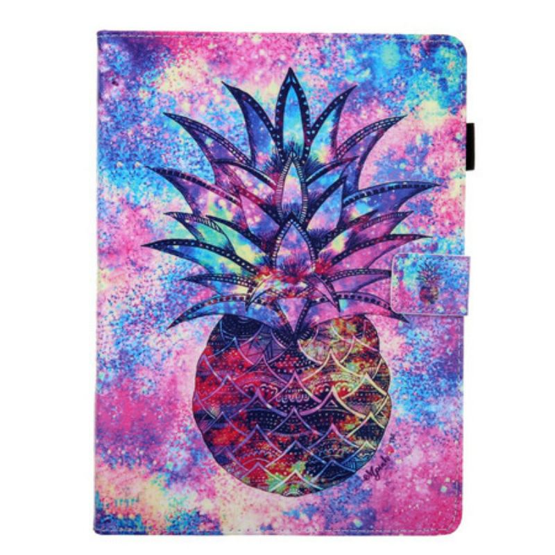 Flip Cover iPad 10.2" (2020) (2019) Funky Ananas