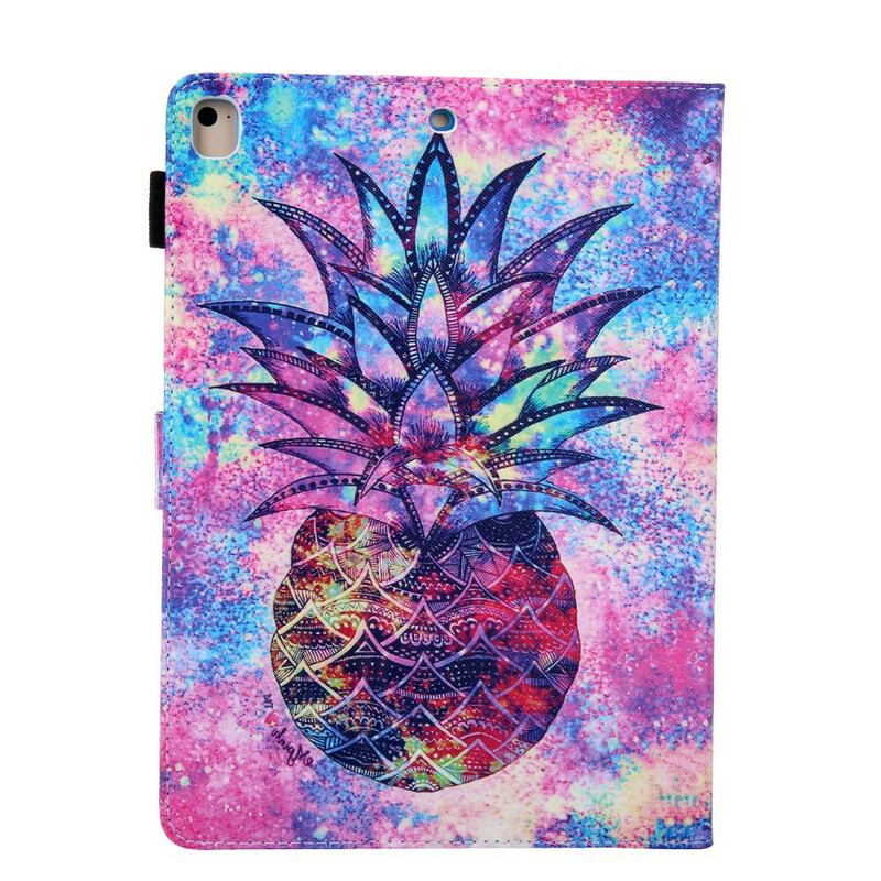 Flip Cover iPad 10.2" (2020) (2019) Funky Ananas