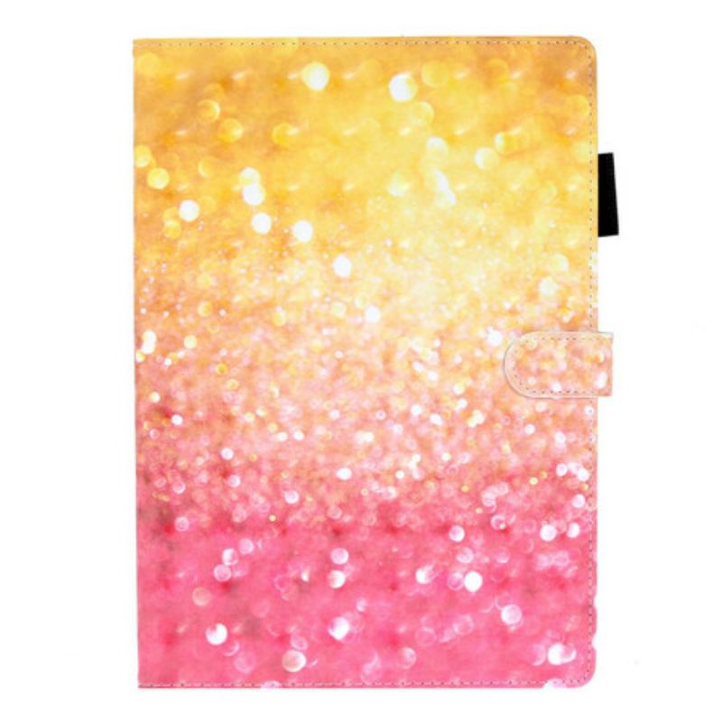 Flip Cover iPad 10.2" (2020) (2019) Glitter Gradient