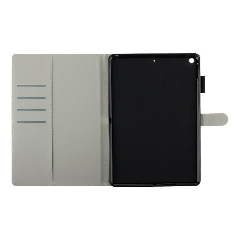 Flip Cover iPad 10.2" (2020) (2019) Indiske Elefanter