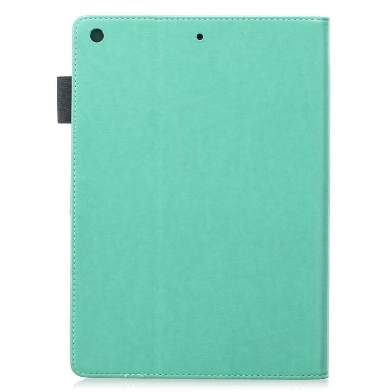 Flip Cover iPad 10.2" (2020) (2019) Læder Effekt Sobriety Sommerfugle