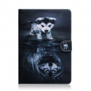 Flip Cover iPad 10.2" (2020) (2019) Lille Hund