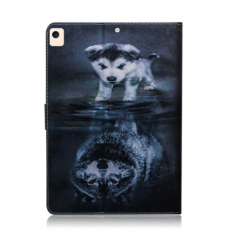 Flip Cover iPad 10.2" (2020) (2019) Lille Hund