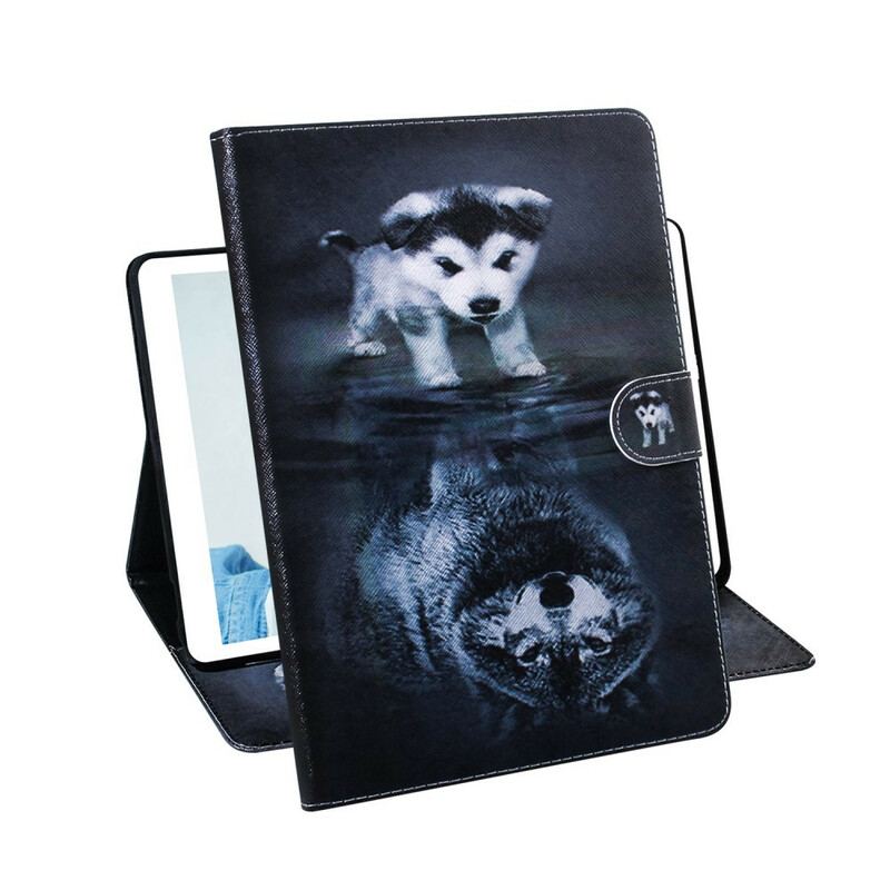 Flip Cover iPad 10.2" (2020) (2019) Lille Hund
