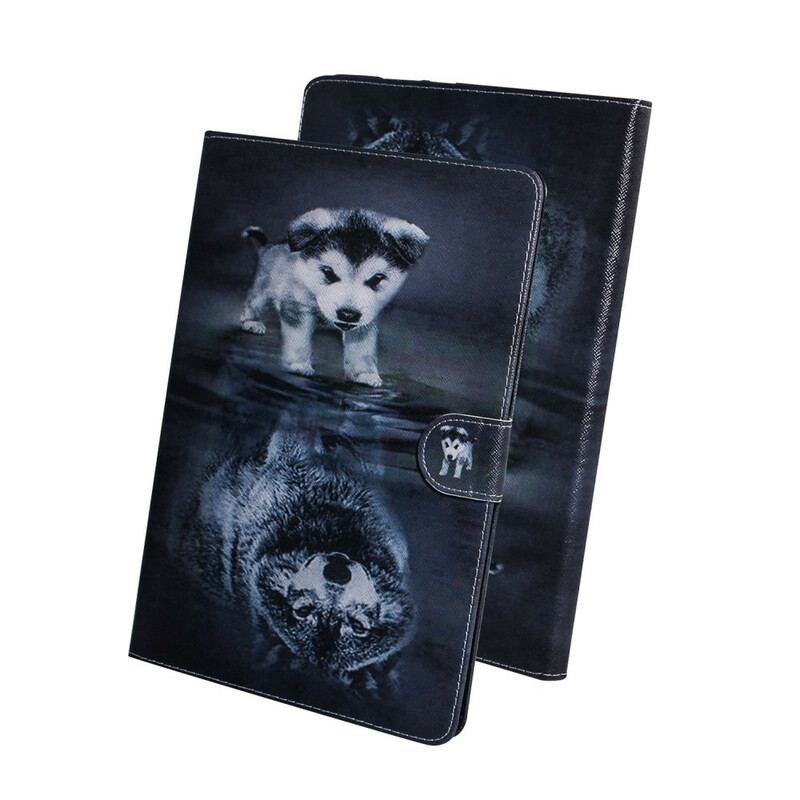 Flip Cover iPad 10.2" (2020) (2019) Lille Hund