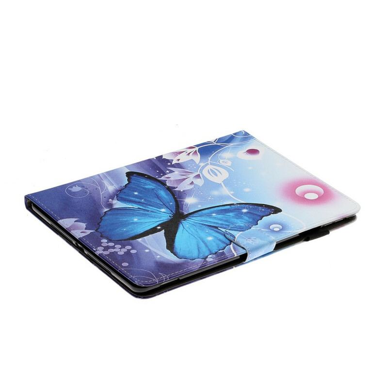 Flip Cover iPad 10.2" (2020) (2019) Magisk Sommerfugl