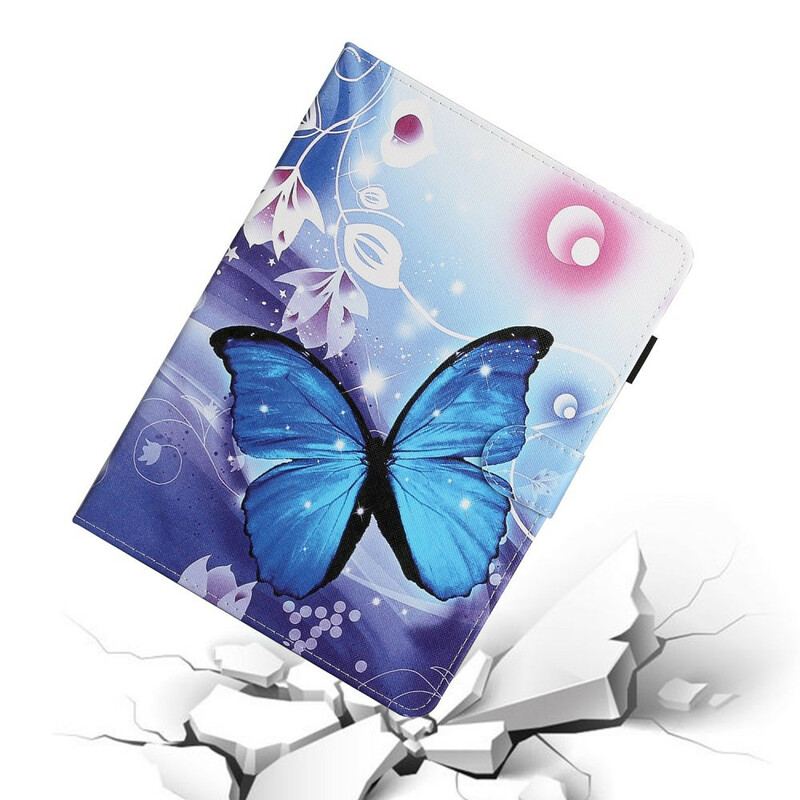 Flip Cover iPad 10.2" (2020) (2019) Magisk Sommerfugl