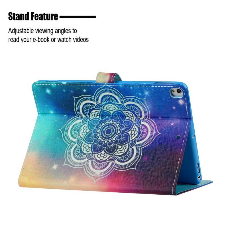 Flip Cover iPad 10.2" (2020) (2019) Mandala Kunstserie