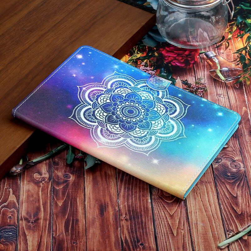 Flip Cover iPad 10.2" (2020) (2019) Mandala Kunstserie