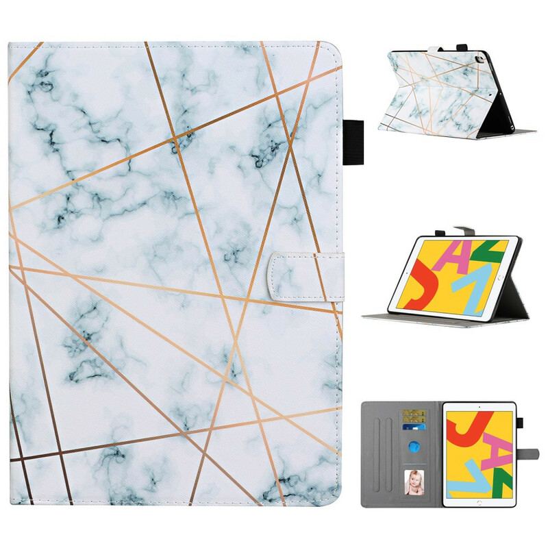 Flip Cover iPad 10.2" (2020) (2019) Marmor