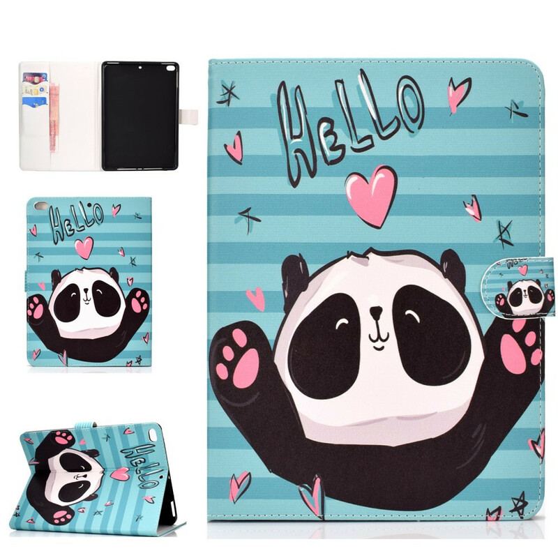 Flip Cover iPad 10.2" (2020) (2019) Panda