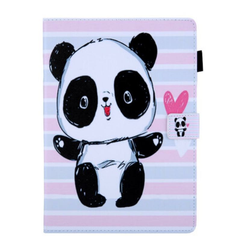 Flip Cover iPad 10.2" (2020) (2019) Panda Kærlighed