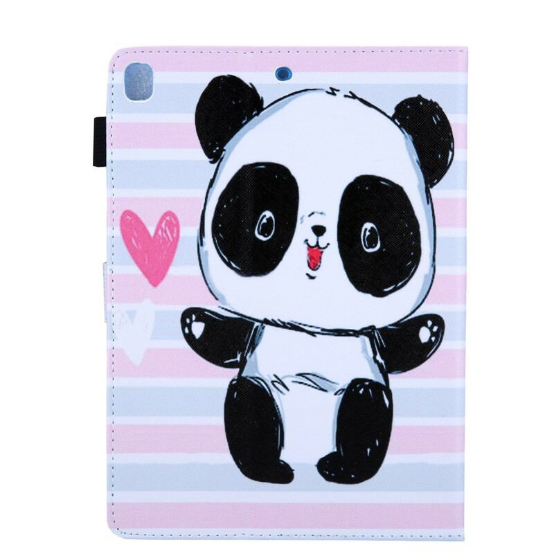 Flip Cover iPad 10.2" (2020) (2019) Panda Kærlighed