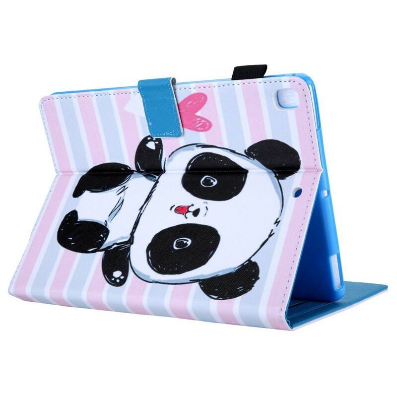 Flip Cover iPad 10.2" (2020) (2019) Panda Kærlighed