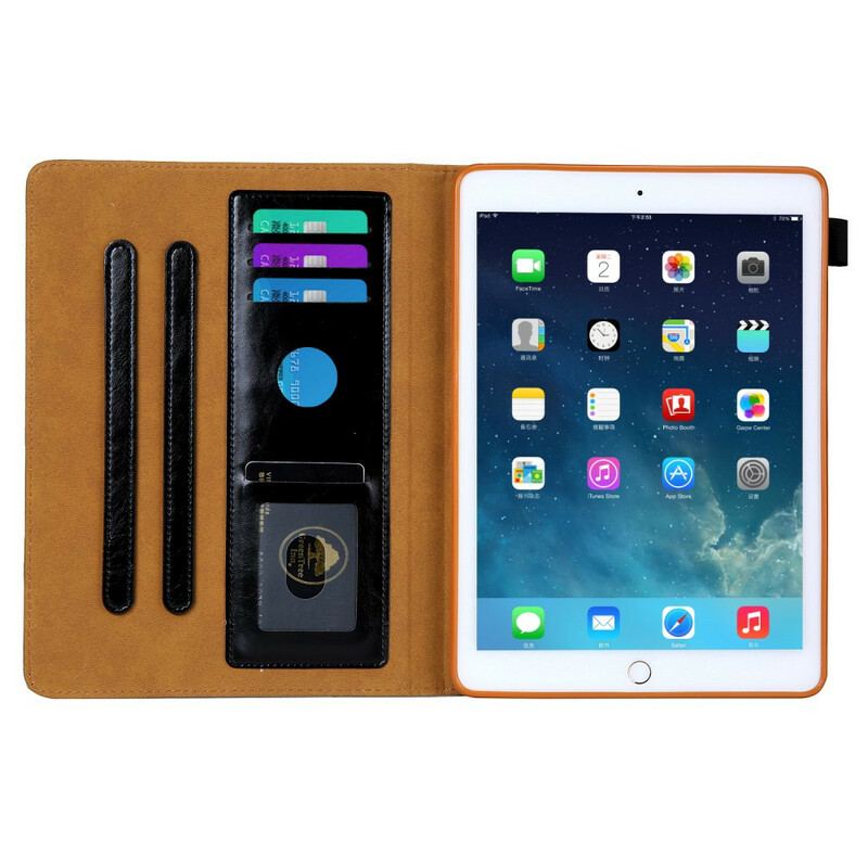 Flip Cover iPad 10.2" (2020) (2019) Sølv Lås