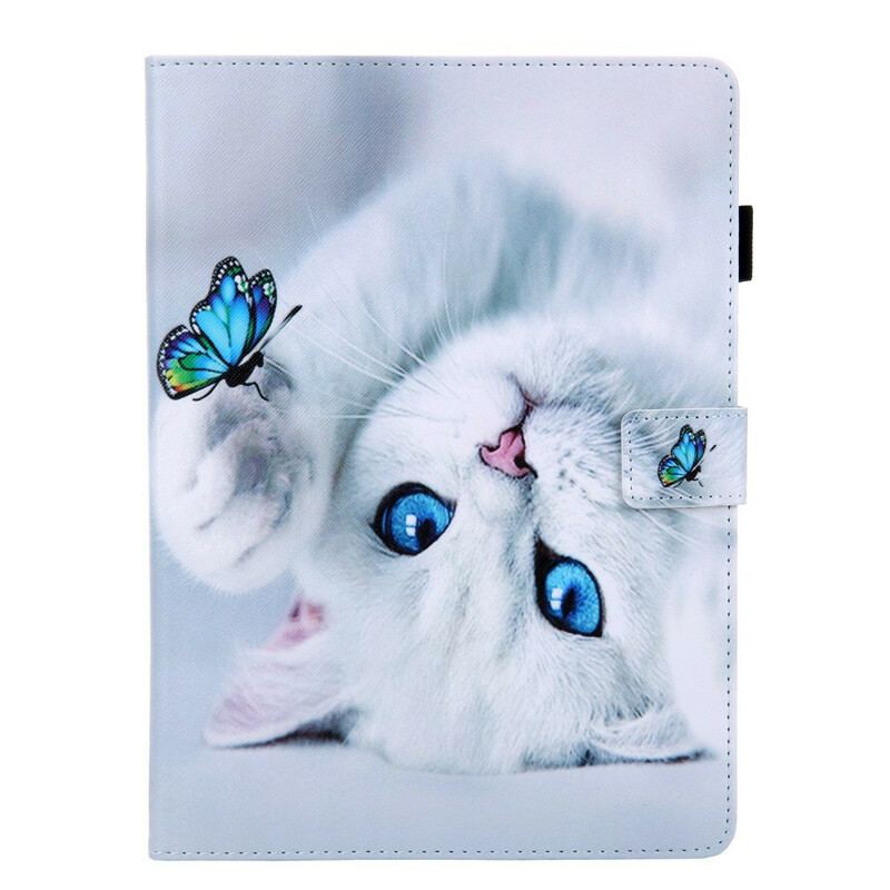 Flip Cover iPad 10.2" (2020) (2019) Sommerfugle Serien