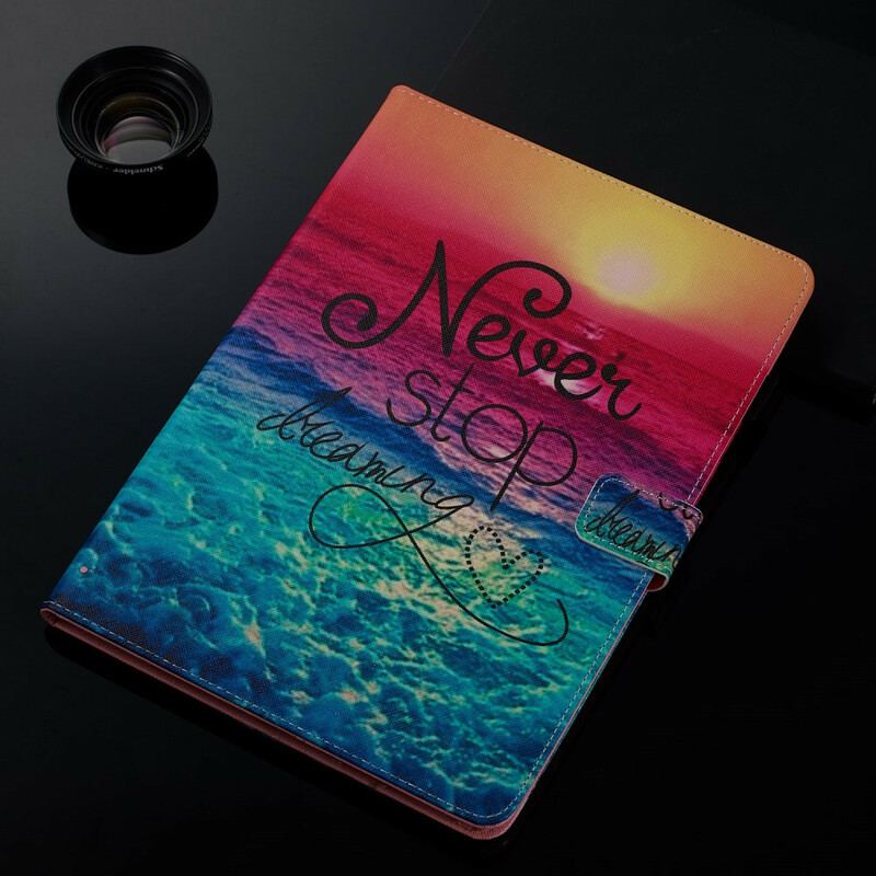 Flip Cover iPad 10.2" (2020) (2019) Stop Aldrig Med At Drømme