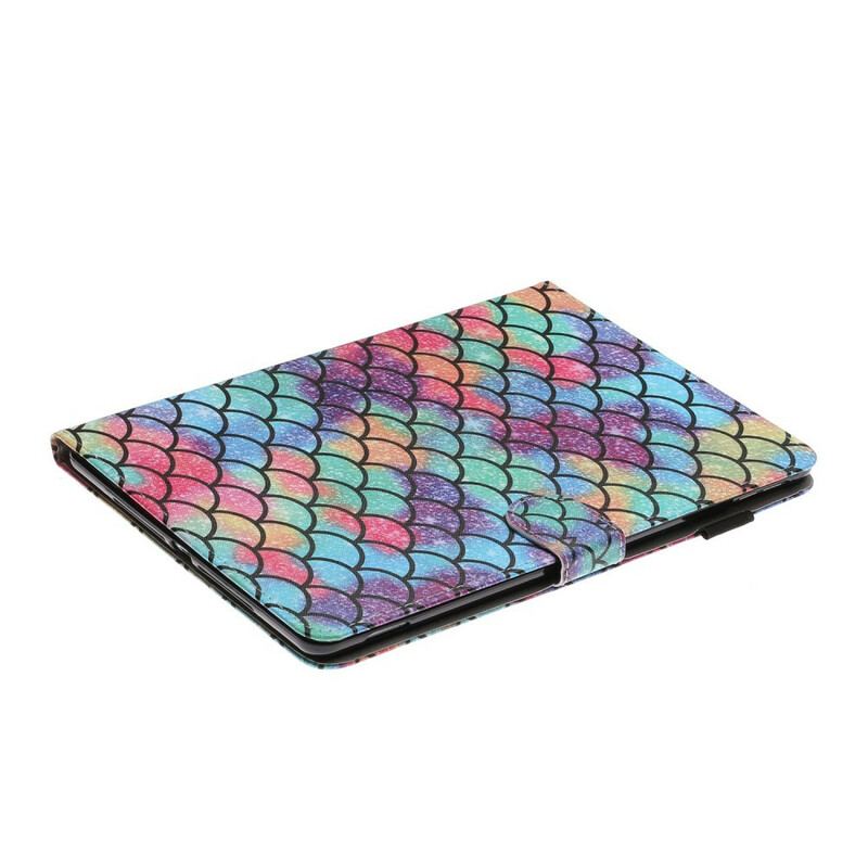 Læder Cover iPad 10.2" (2020) (2019) Farverig