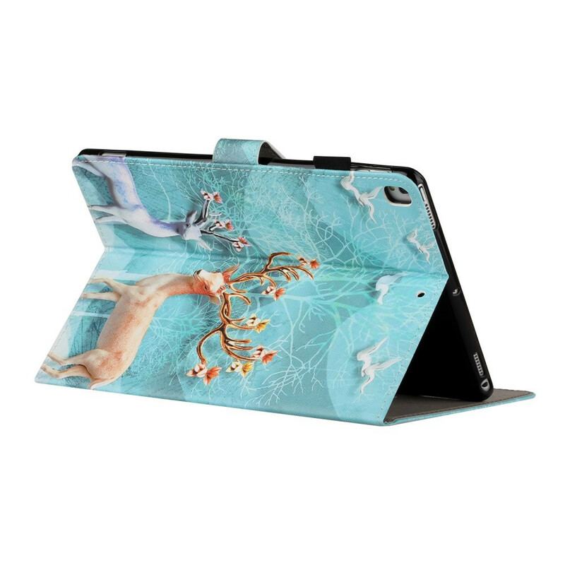 Læder Cover iPad 10.2" (2020) (2019) Hjort