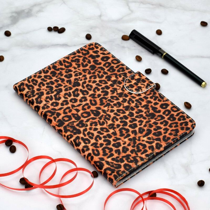 Læder Cover iPad 10.2" (2020) (2019) Leopard