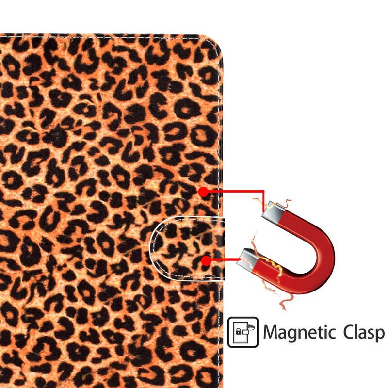 Læder Cover iPad 10.2" (2020) (2019) Leopard