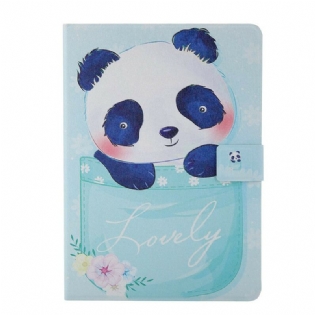 Læder Cover iPad 10.2" (2020) (2019) Panda