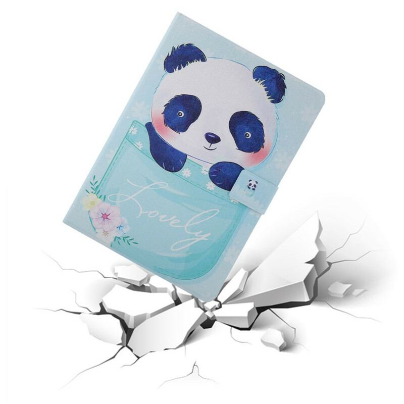 Læder Cover iPad 10.2" (2020) (2019) Panda