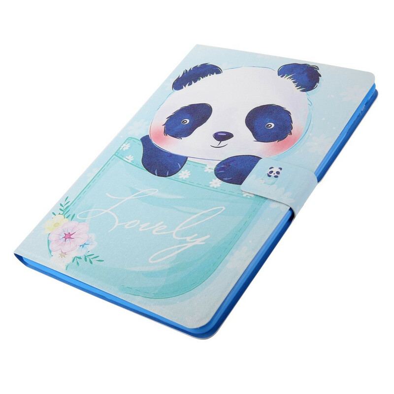 Læder Cover iPad 10.2" (2020) (2019) Panda