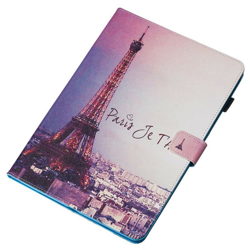 Læder Cover iPad 10.2" (2020) (2019) Paris Jeg Elsker Dig