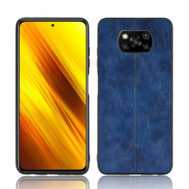 Cover Poco X3 / X3 Pro / X3 NFC Couture Lædereffekt